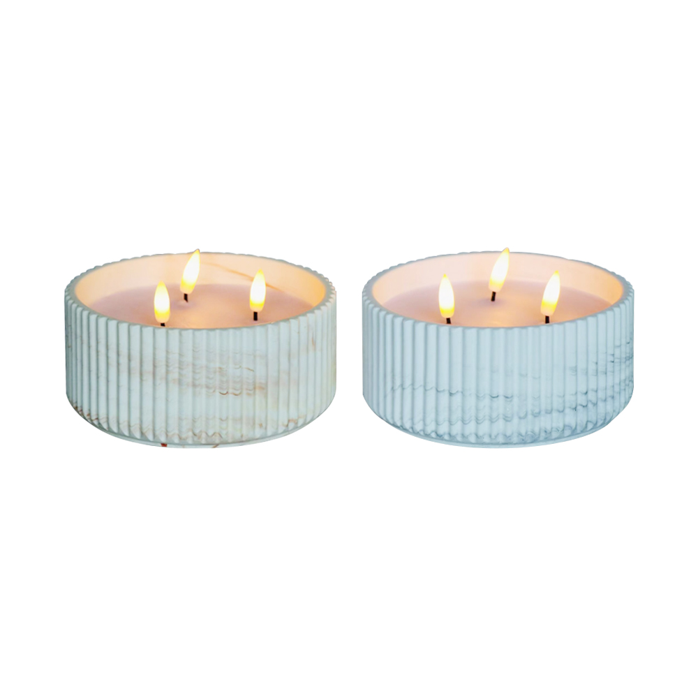LED sement 3d veke lys med hard stripeoverflate
