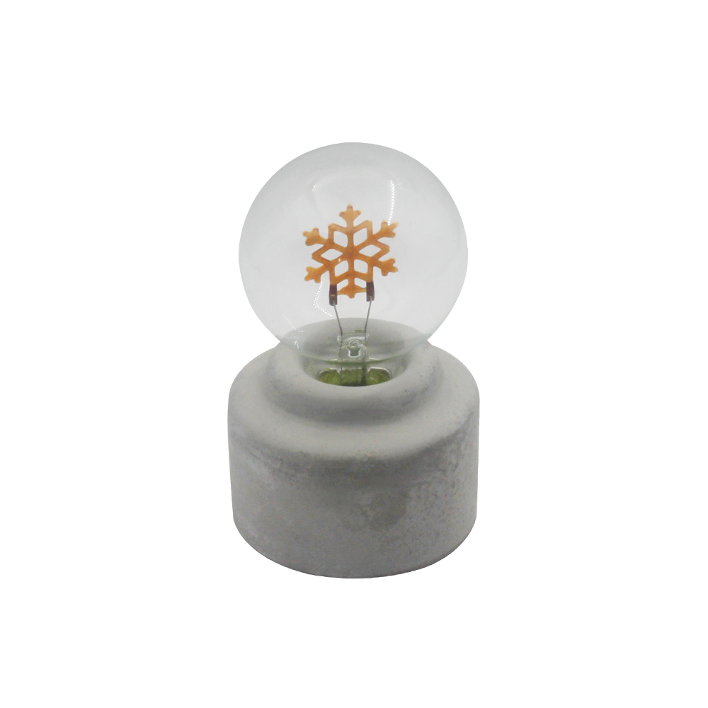 LED sementbase flaske munn lys